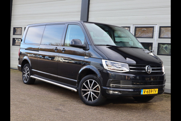 Volkswagen Transporter 2.0 TDI 150pk Euro 6 Automaat L2 Lang DC 5 Pers. - 2x Schuifdr - Navi - Trekhaak