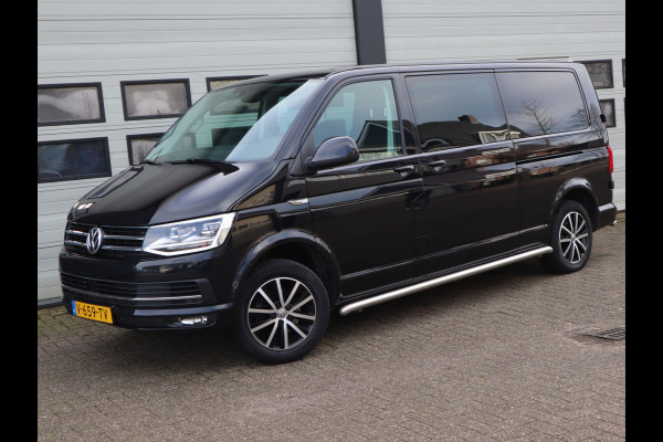 Volkswagen Transporter 2.0 TDI 150pk Euro 6 Automaat L2 Lang DC 5 Pers. - 2x Schuifdr - Navi - Trekhaak