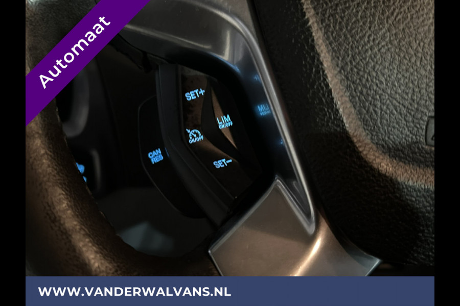 Ford Transit Custom 2.0TDCI 130pk Automaat L1H1 Euro6 Airco | 2x zijdeur | Trekhaak | LM velgen Cruisecontrol, Parkeersensoren, Dakdragers, Verwarmde voorruit, Bijrijdersbank