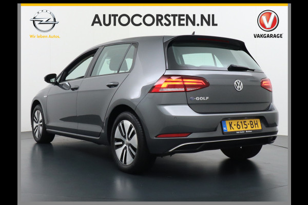 Volkswagen e-Golf Navi Ecc Adaptive Cruise Pdc Bluetooth Led Regen-Lichtsensor Select drive Car-Net App-Connect Elec.ramen en Spiegels E-DITION 1e Eigenaar!