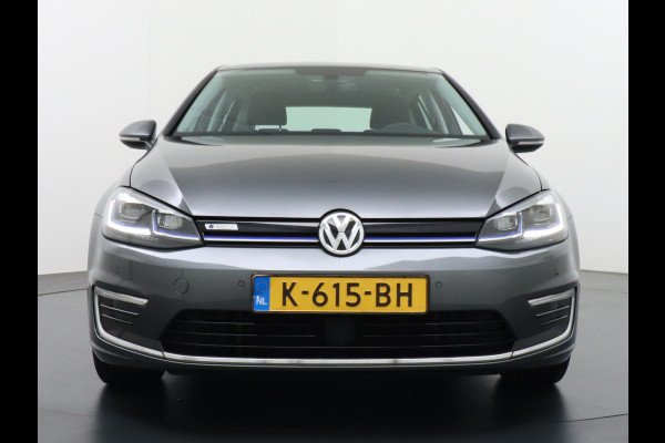 Volkswagen e-Golf Navi Ecc Adaptive Cruise Pdc Bluetooth Led Regen-Lichtsensor Select drive Car-Net App-Connect Elec.ramen en Spiegels E-DITION 1e Eigenaar!