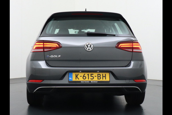 Volkswagen e-Golf Navi Ecc Adaptive Cruise Pdc Bluetooth Led Regen-Lichtsensor Select drive Car-Net App-Connect Elec.ramen en Spiegels E-DITION 1e Eigenaar!