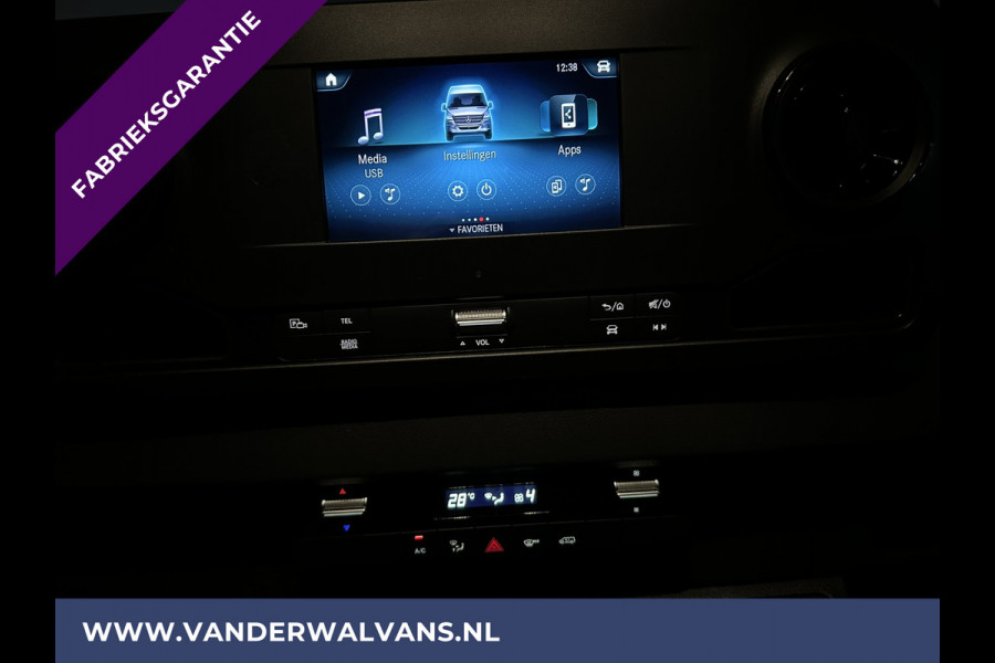 Mercedes-Benz Sprinter 317 CDI 170pk L3H2 Fabrieksgarantie Euro6 Airco | Camera | Apple Carplay Android Auto, Cruisecontrol, Parkeersensoren, Stoelverwarming, Bijrijdersbank