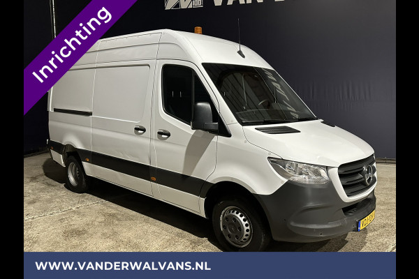 Mercedes-Benz Sprinter 516 CDI 164pk 3500kg Trekhaak L2H2 Dubbel Lucht Inrichting Euro6 Airco | Camera | Apple Carplay Cruisecontrol, Android Auto, Parkeersensoren