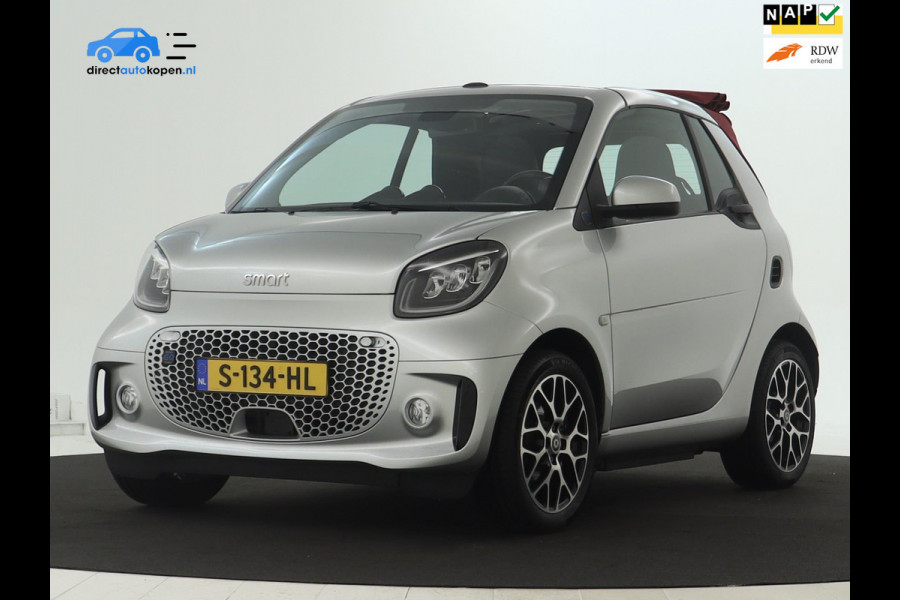 Smart Fortwo cabrio EQ Comfort PLUS 18 kWh Half-leder | PANO | Camera