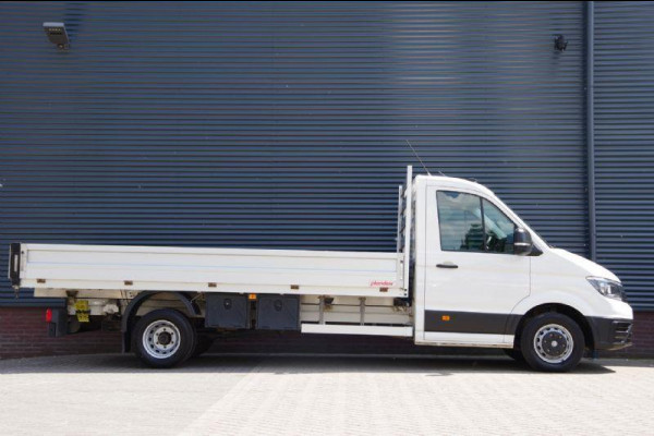 Volkswagen Crafter 50 2.0 TDI L4 177PK PICK-UP, 3.5T TREKGEW., DUBBEL LUCHT, CRUISE, AIRCO, BLUETOOTH, OPENLAADBAK, OPEN LAADBAK,