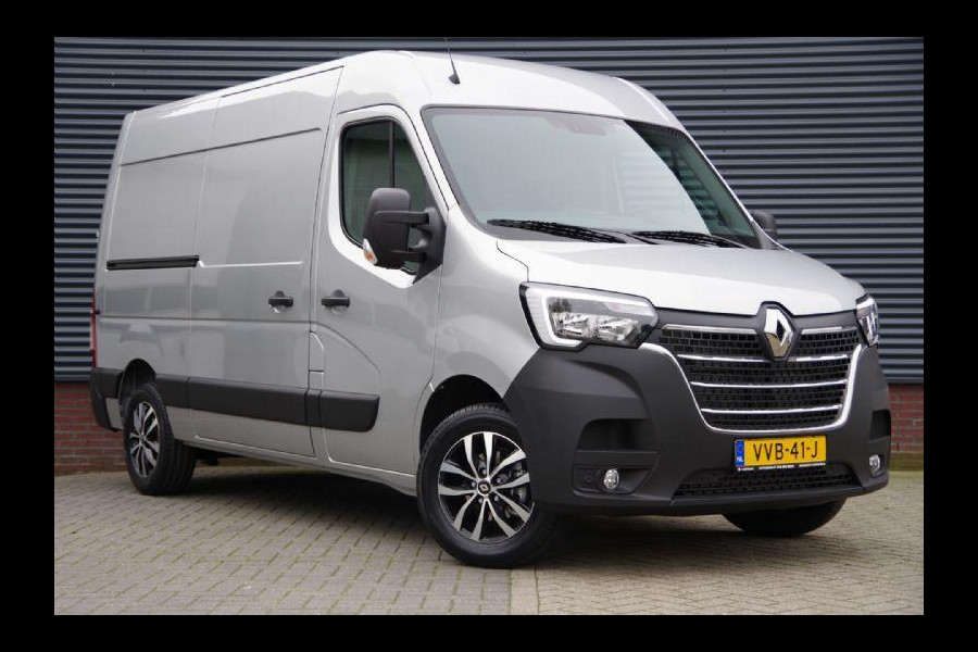 Renault Master T35 2.3 dCi 135PK L2H2 Work Edition CAMERA, NAVI, CRUISE, AIRCO, APPLE CARPLAY/ANDROID, PDC DUBBELE CABINE LEVERB.