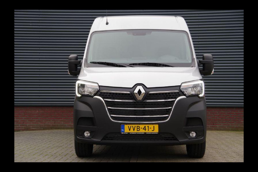 Renault Master T35 2.3 dCi 135PK L2H2 Work Edition CAMERA, NAVI, CRUISE, AIRCO, APPLE CARPLAY/ANDROID, PDC DUBBELE CABINE LEVERB.