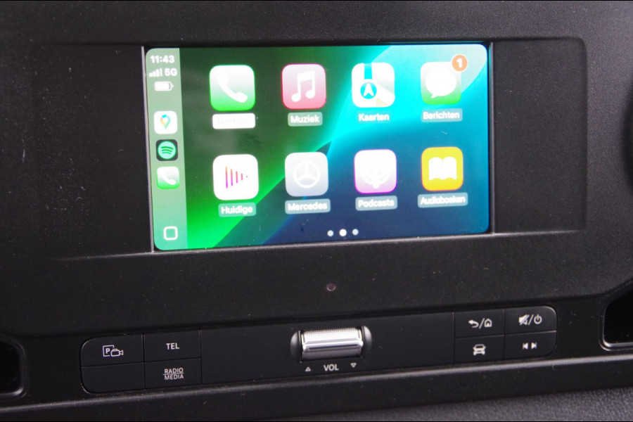 Mercedes-Benz Sprinter 143PK 2.2 CDI L1H1 3-ZITS, AUT. CAMERA, TREKHAAK, STOELVERWARMING, APPLE CARPLAY, CLIMA, STANDKACHEL