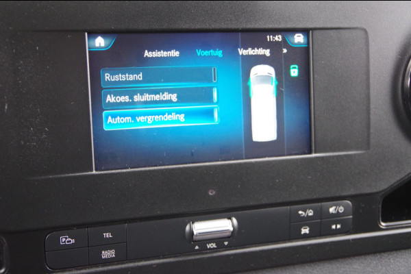 Mercedes-Benz Sprinter 143PK 2.2 CDI L1H1 3-ZITS, AUT. CAMERA, TREKHAAK, STOELVERWARMING, APPLE CARPLAY, CLIMA, STANDKACHEL