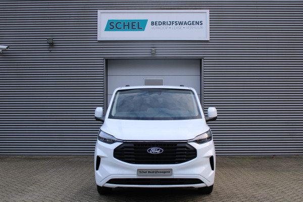 Ford Transit Custom 320 2.0 TDCI L2H1 Limited DC 170pk - Adaptive Cruise - Navi - 2x Schuifdeur - Verwarmd stuur - 70l tank - 17" LM velgen - Rijkla