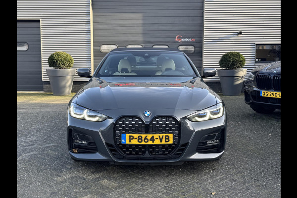 BMW 4 Serie Cabrio 420d High Executive M-Sport | Camera | 19 Inch Lichtmetalen Velgen | Lederen Bekleding | Dealer Onderhouden |