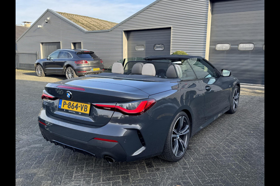 BMW 4 Serie Cabrio 420d High Executive M-Sport | Camera | 19 Inch Lichtmetalen Velgen | Lederen Bekleding | Dealer Onderhouden |