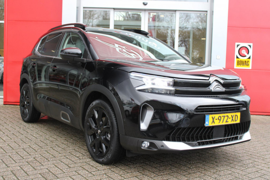 Citroën C5 Aircross 1.2 136PK AUTOMAAT Hybrid ë-SERIES | ELEKTRISCH BEDIENBARE BESTUURDERSSTOEL | APPLE CARPLAY/ANDROID AUTO | NAVIGATIE | FULL LED KOPLAMPEN | CLIMATE CONTROL | DAB+ RADIO | 19" LICHTMETALEN VELGEN | KEYLESS ENTRY/START | DODEHOEK DETECTIE | ADAPTIVE CRUISE CONTROL |