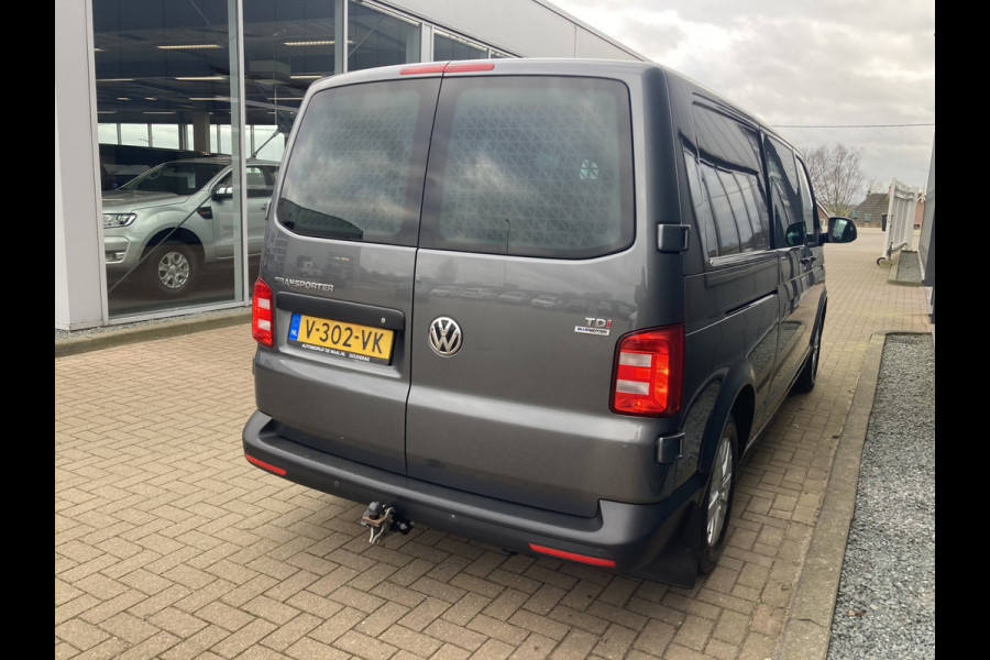 Volkswagen Transporter 2.0 TDi 150pk EURO6 L2H1 DC Dubbele Cabine NAVI/AIRCO/PDC/TREKHAAK