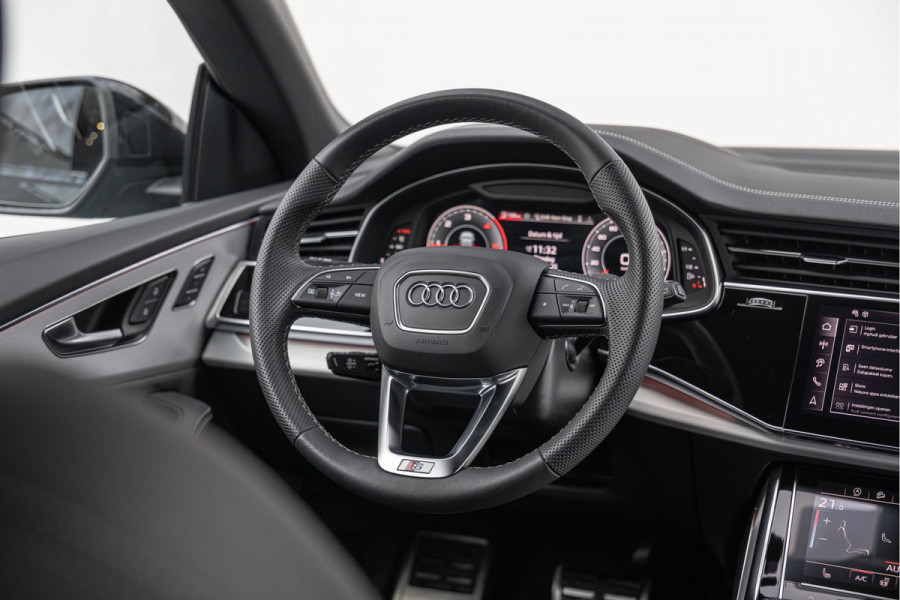 Audi Q8 50 TDI 286pk Quattro Pano 4-Wielsturing B&O ACC HuD OLED Luchtv.