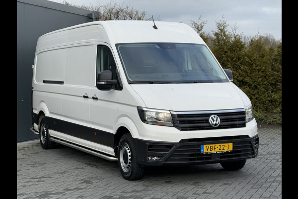 Volkswagen Crafter 35 2.0 TDI 141 PK HIGHLINE+ / L4H3 / 1e EIG. / NETTE BUS / AIRCO / CRUISE / NAVI / CAMERA / 3-ZITS