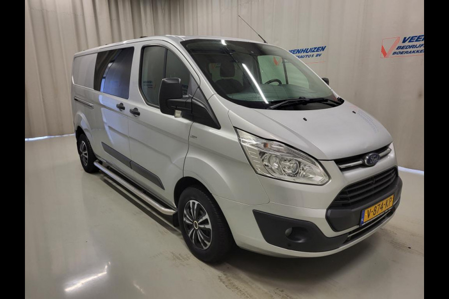 Ford Transit Custom 2.0TDCI L2/H1 Dubbele Cabine Euro 6!