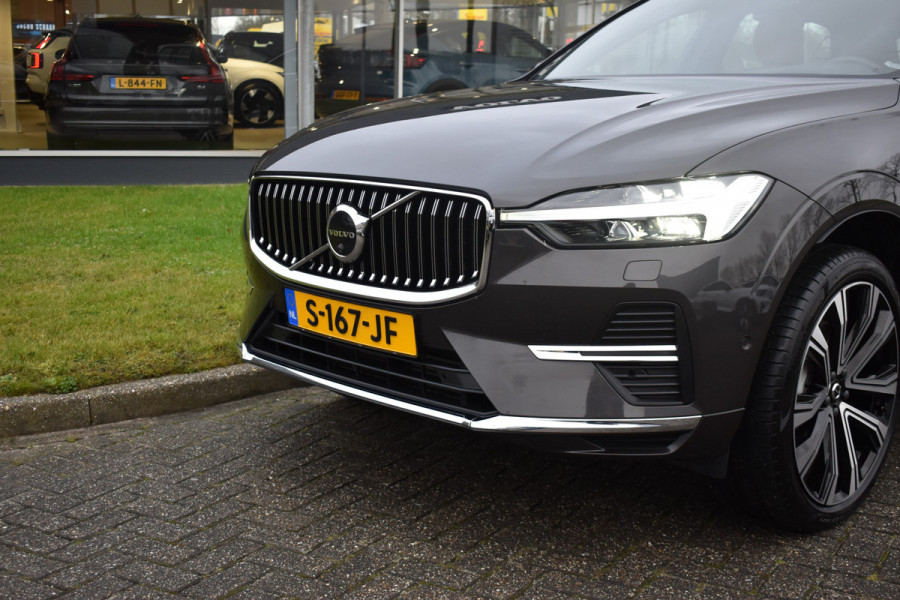 Volvo XC60 T8 455PK Plug-in hybrid AWD Ultimate Bright | Luchtvering | H&K | Massage stoelen | 360 camera | Trekhaak | ACC | HUD | 21"LMV