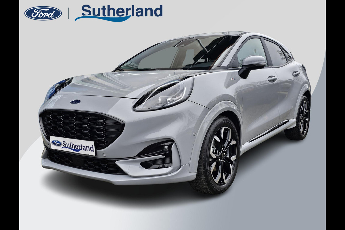 Ford Puma 1.0 EcoBoost Hybrid ST-Line X Automaat | Adaptieve cruise control | Winter Pack | Camera | B&O geluid | Led verlichting | Half leder | Digitaal dashboard etc.