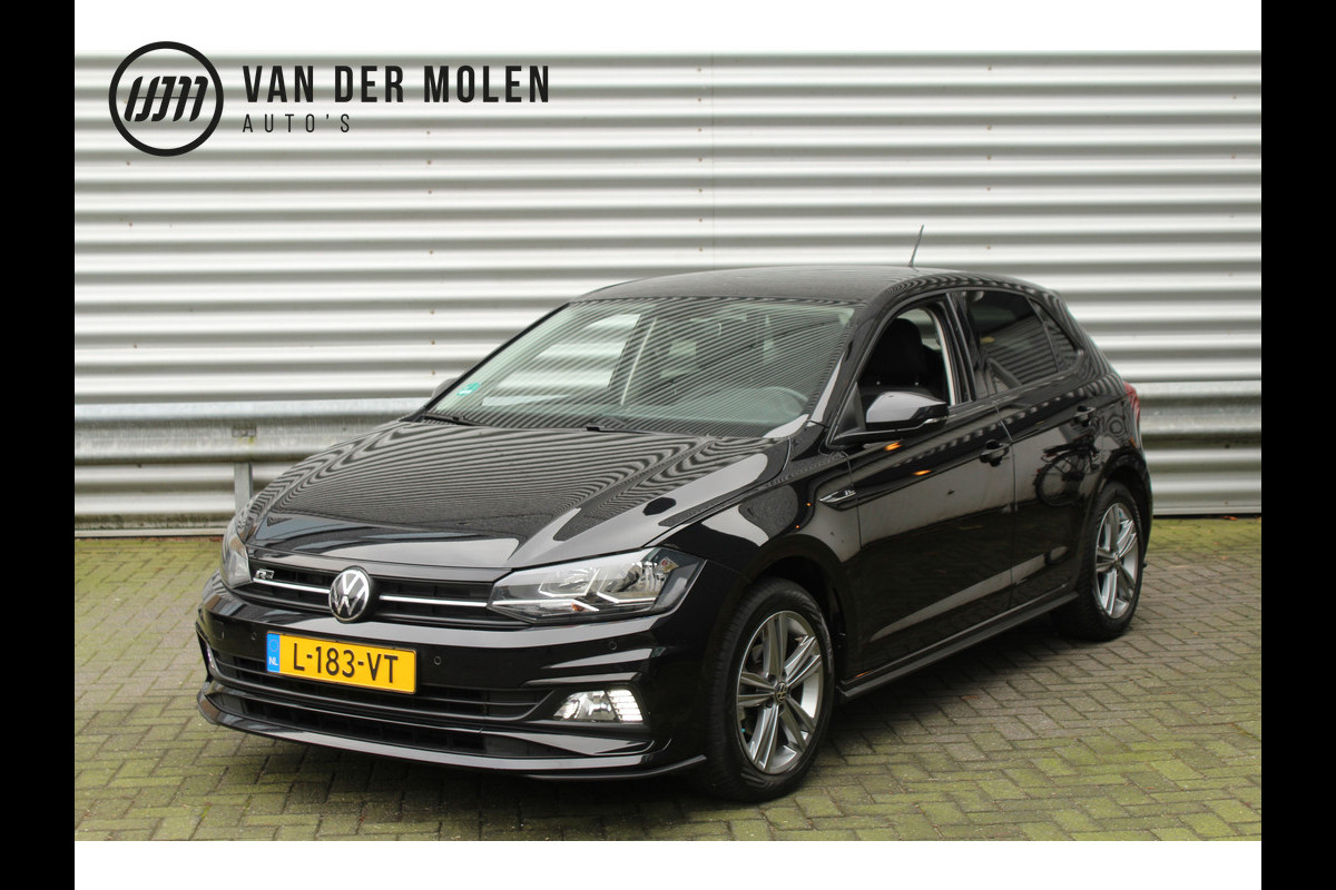 Volkswagen Polo 1.0 TSI 96pk R-Line NL-Auto NAP Clima Cruise Navi Camera Carplay Dig. Cockpit 16"LMV