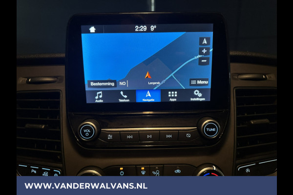 Ford Transit Custom 2.0 TDCI L2H1 Euro6 ** Airco | Camera | Navigatie | LED | Cruisecontrol | Stoelverwarming Apple Carplay, Android Auto, Verwarmde voorruit,  2800kg trekvermogen, parkeersensoren, Bijrijdersbank