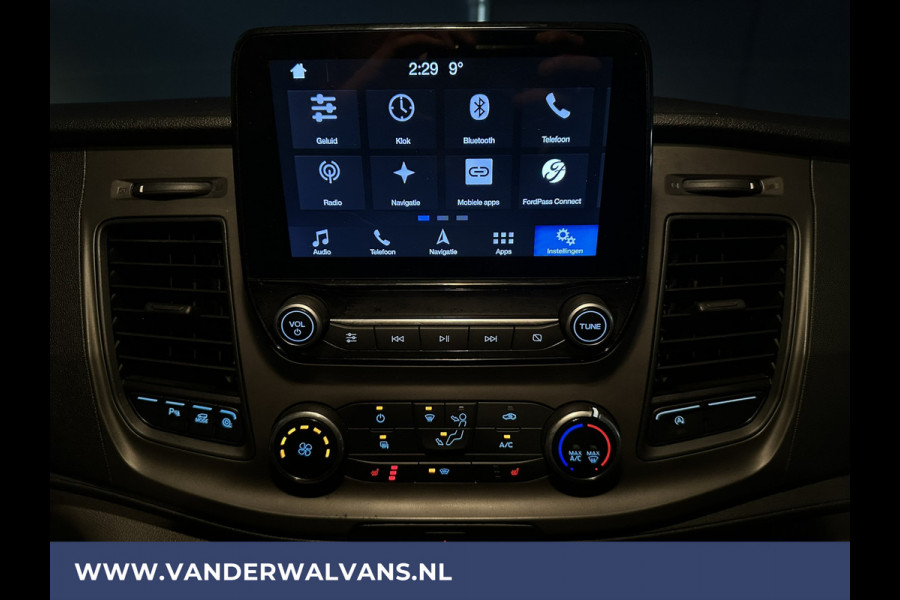 Ford Transit Custom 2.0 TDCI L2H1 Euro6 ** Airco | Camera | Navigatie | LED | Cruisecontrol | Stoelverwarming Apple Carplay, Android Auto, Verwarmde voorruit,  2800kg trekvermogen, parkeersensoren, Bijrijdersbank