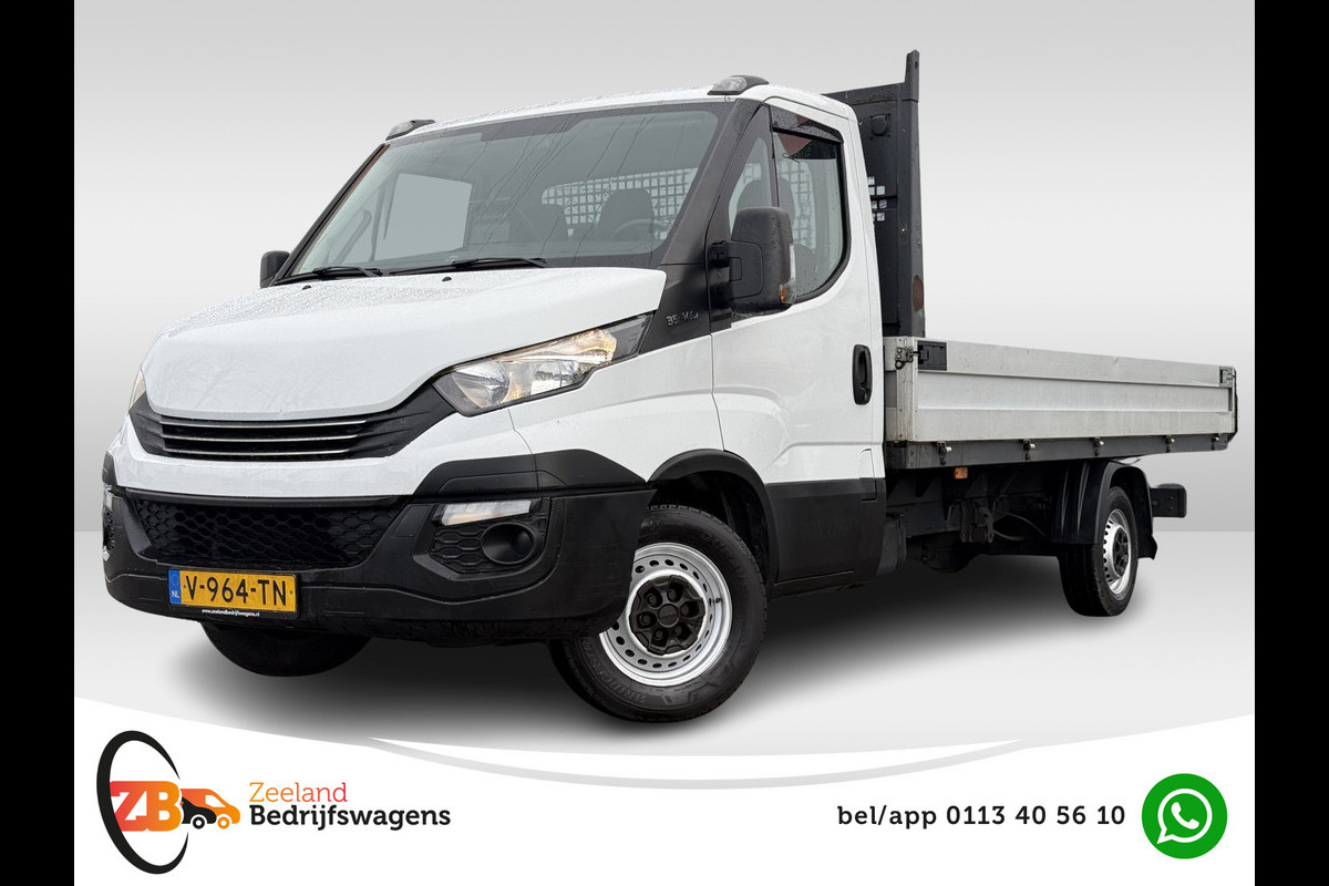 Iveco Daily 35S14 2.3 410 Open laadbak | NL-auto | 1e eigenaar | L4.50 x B2.10 | 3.5T trekhaak | Automaat | Airco