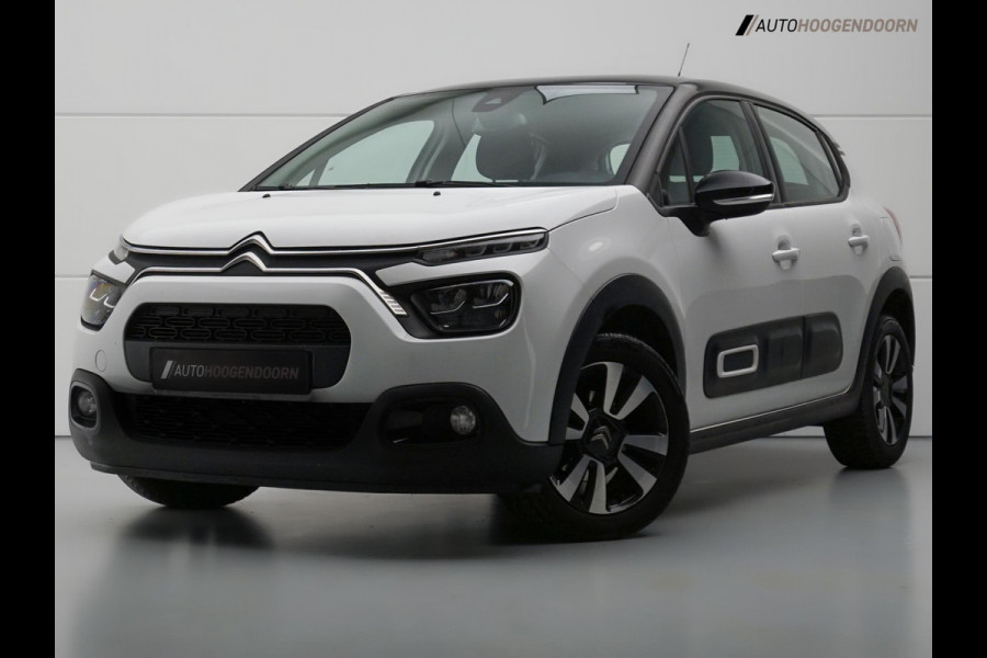 Citroën C3 1.2 PureTech Shine (APPLE CARPLAY,AUTOMAAT,LED VERLICHTING,NAVIGATIE,CAMERA,CLIMATE,CRUISE,LM-VELGEN,TOPCONDITIE)