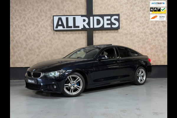 BMW 4 Serie Gran Coupé 420i High Executive M Sport | NAP | opendak | Leer | DAB | Navi | keyless