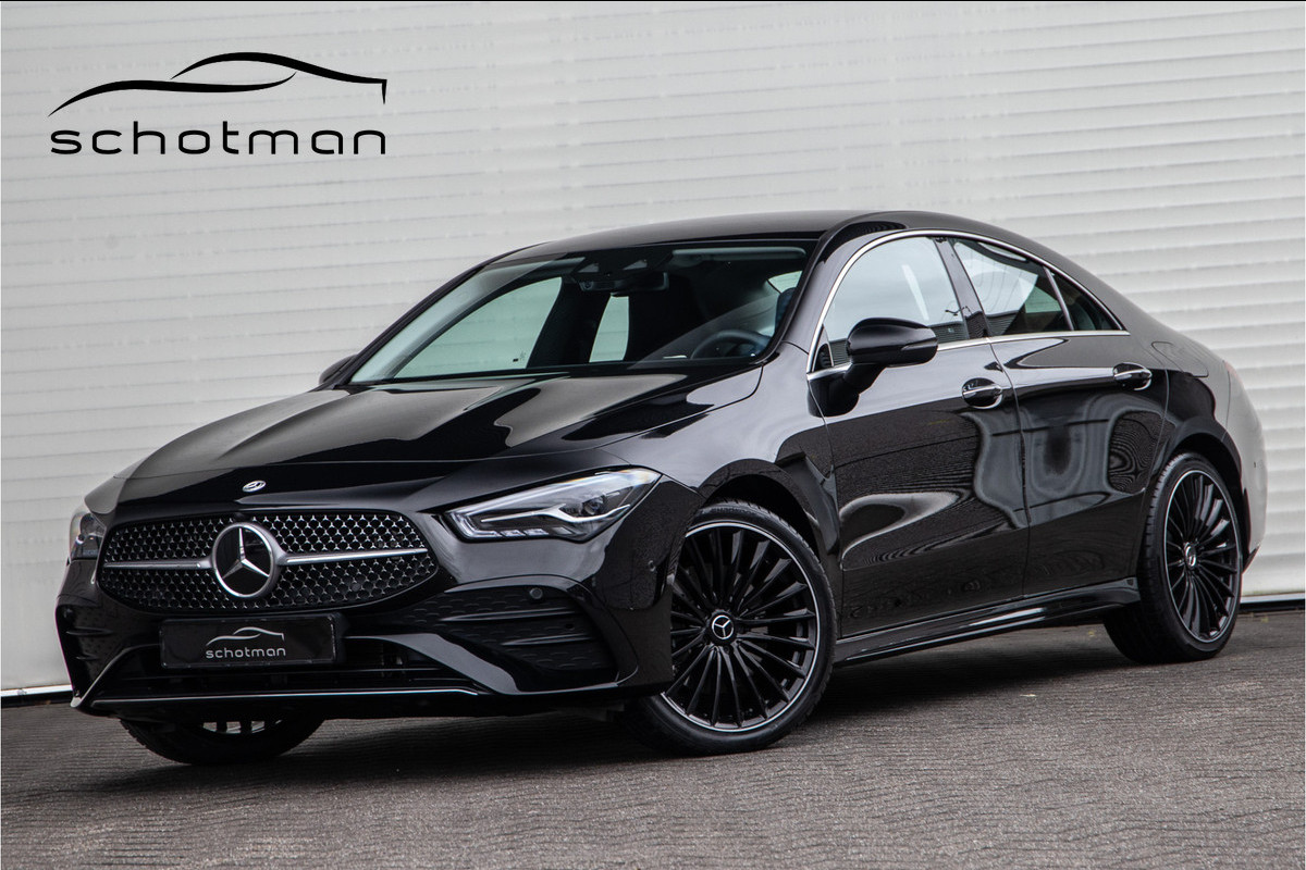 Mercedes-Benz CLA-Klasse 250 e AMG Facelift, Distronic, Trekhaak, Widescreen, Sfeerverlichting, Hybrid 2024