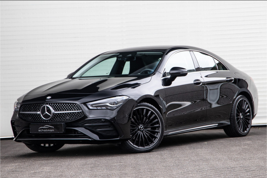 Mercedes-Benz CLA-Klasse 250 e AMG Facelift, Distronic, Trekhaak, Widescreen, Sfeerverlichting, Hybrid 2024