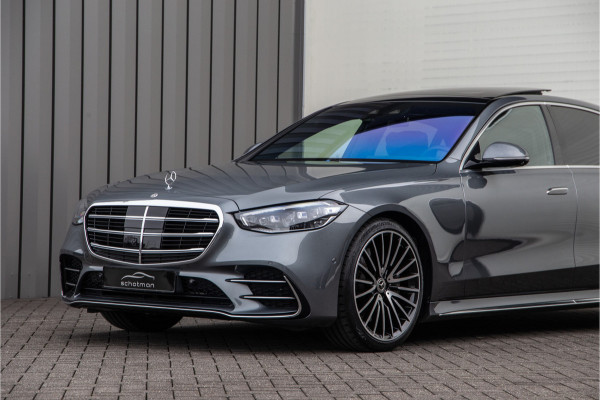 Mercedes-Benz S-Klasse 580 e 4MATIC Lang AMG 4 Wiel sturing, Massage, Leder Exclusief, 2024