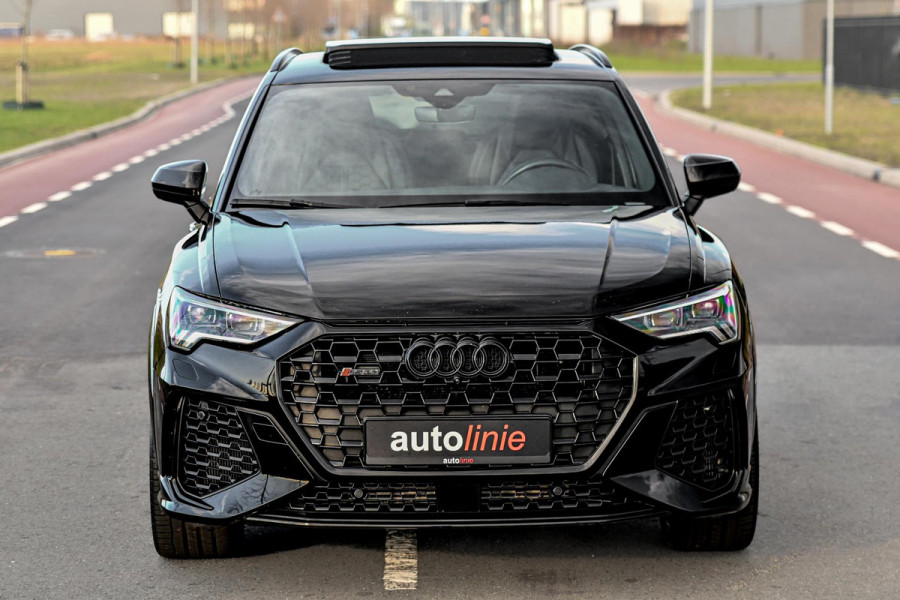 Audi RS Q3 Pano, Carbon, 360, RS Seats, ACC, B&O, Keyless, CarPlay, Sfeer, Dodeh, Matrix!