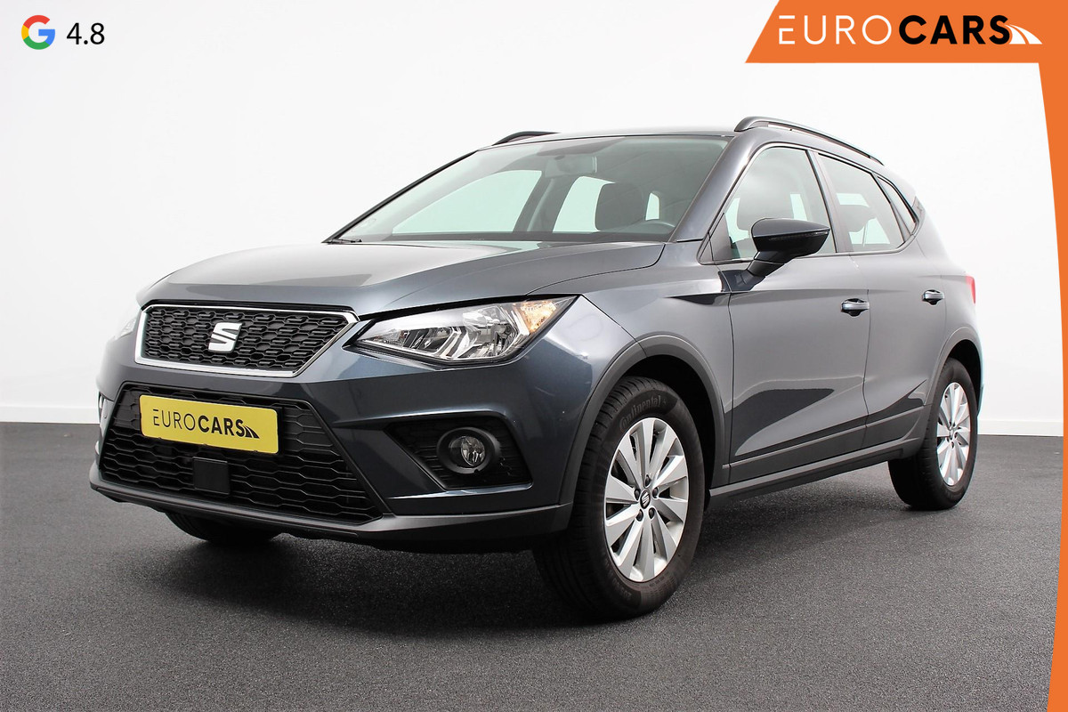 Seat Arona 1.0 TSI Style | Navigatie | d.m.v. Apple Carplay/Android Auto | Airco | Parkeer Sensoren | Lichtmetalen velgen | Cruise Control | Stoelverwarming