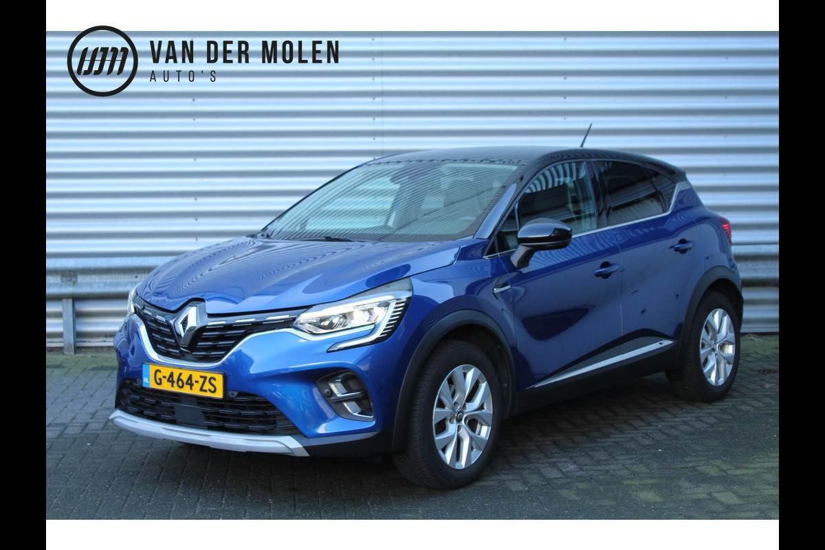 Renault Captur 1.0 TCe 101pk Intens NL-Auto NAP Nieuw Model Clima Cruise Navi Carplay Camera Keyless 17"LMV Two-Tone