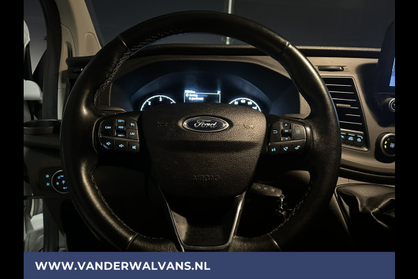 Ford Transit Custom 2.0 TDCI L2H1 Euro6 Airco | Camera | Navigatie | Cruisecontrol | LED | Stoelverwarming Verwarmde voorruit, Parkeersensoren, Bijrijdersbank, 2800kg trekvermogen