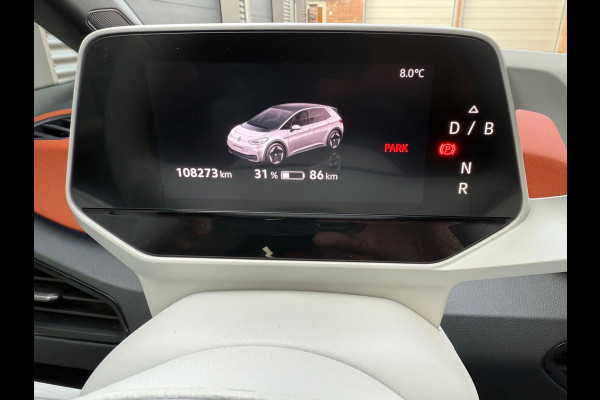 Volkswagen ID.3 First Plus 58 kWh, eerste eigenaar, achteruitrijcamera, nederlandse auto met nationale auto pas, vele opties