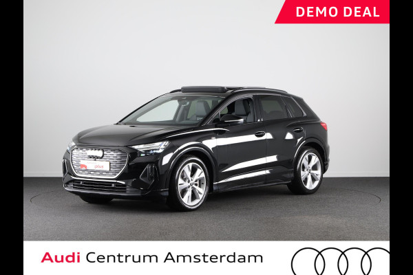 Audi Q4 e-tron 45 quattro S Edition 82 kWh 286pk | Panoramadak | 20 inch Lichtmetalen velgen | Assistentiepakket plus