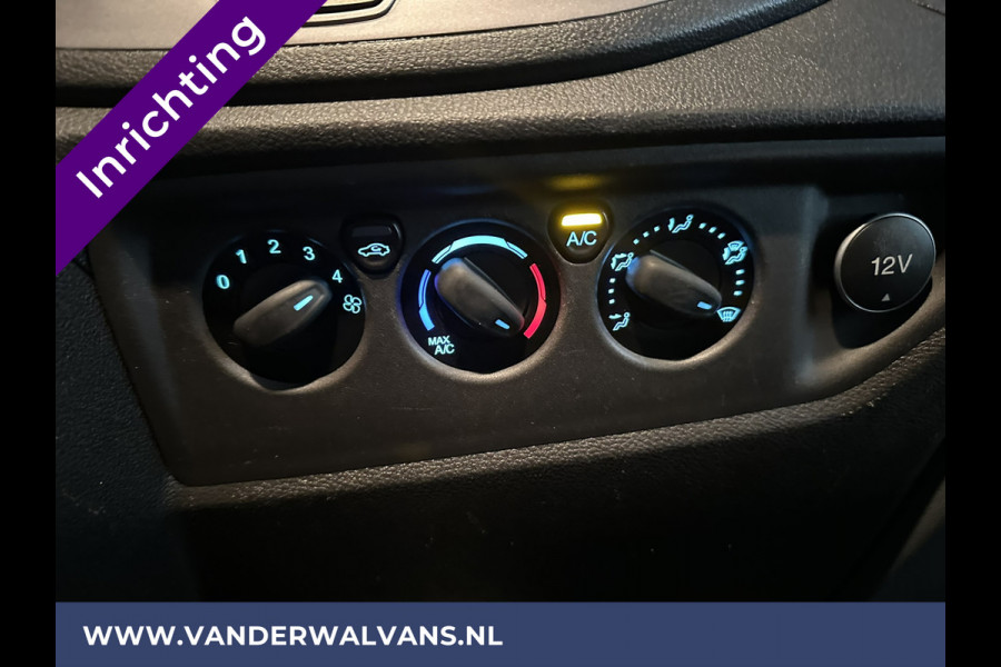 Ford Transit 2.0 TDCI L2H2 inrichting Euro6 Airco | Imperiaal | Cruisecontrol | Trekhaak | Parkeersensoren Bijrijdersbank