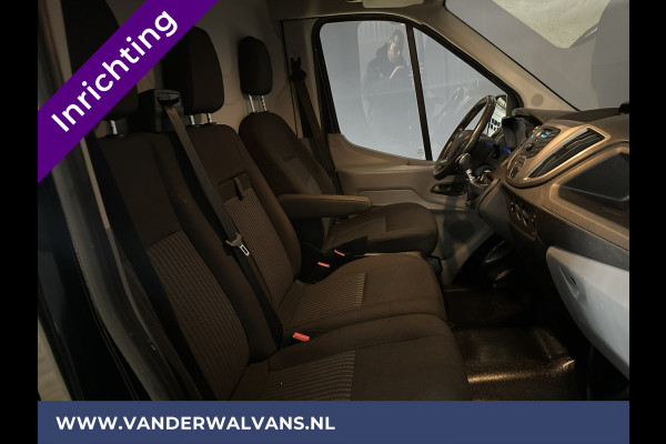 Ford Transit 2.0 TDCI L2H2 inrichting Euro6 Airco | Imperiaal | Cruisecontrol | Trekhaak | Parkeersensoren Bijrijdersbank