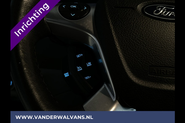 Ford Transit 2.0 TDCI L2H2 inrichting Euro6 Airco | Imperiaal | Cruisecontrol | Trekhaak | Parkeersensoren Bijrijdersbank