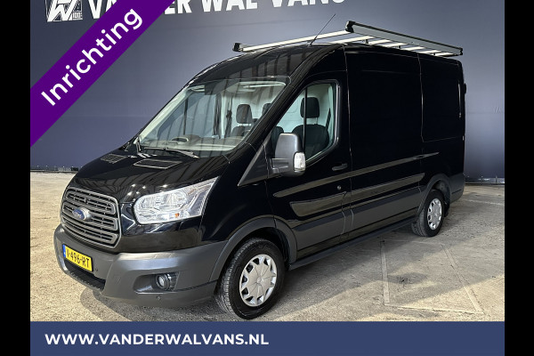 Ford Transit 2.0 TDCI L2H2 inrichting Euro6 Airco | Imperiaal | Cruisecontrol | Trekhaak | Parkeersensoren Bijrijdersbank