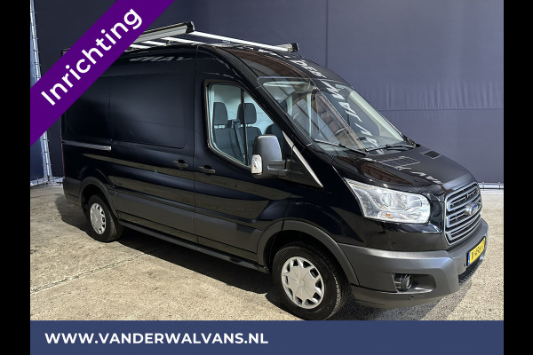 Ford Transit 2.0 TDCI L2H2 inrichting Euro6 Airco | Imperiaal | Cruisecontrol | Trekhaak | Parkeersensoren Bijrijdersbank