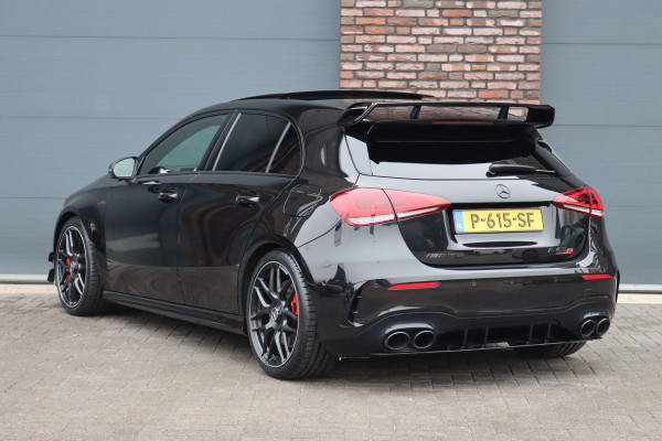 Mercedes-Benz A-Klasse AMG 45 S 4MATIC+ Premium+ Aut8 | Aerodynamicapakket | Distornic Pro | Performance Stoelen | Contourstoelen | Schakelbare Uitlaat | Stuurwieltoetsen | Memory | Burmester |