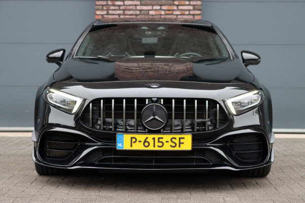 Mercedes-Benz A-Klasse AMG 45 S 4MATIC+ Premium+ Aut8 | Aerodynamicapakket | Distornic Pro | Performance Stoelen | Contourstoelen | Schakelbare Uitlaat | Stuurwieltoetsen | Memory | Burmester |