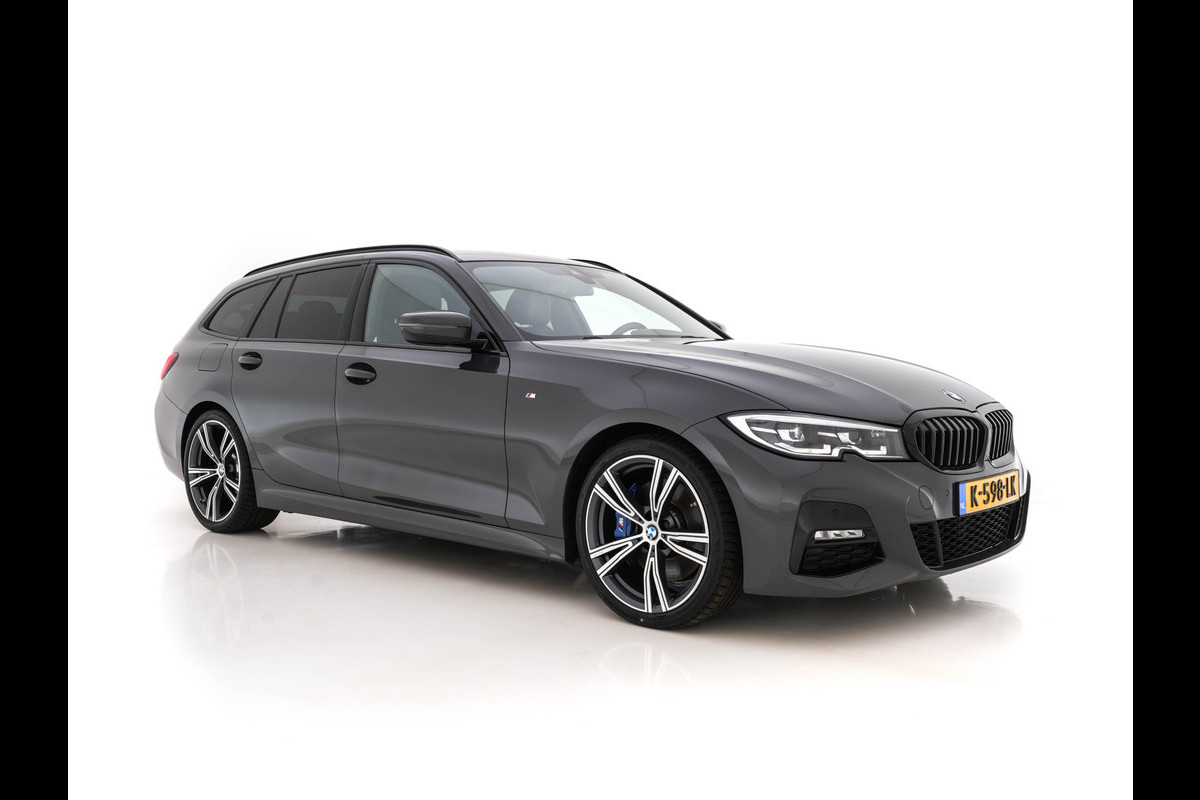 BMW 3 Serie Touring 320d High Executive M-Sport-Pack Aut. *INVIDUAL-FULL-LEATHER | HARMAN/KARDON-SURROUND | SPORT-SEATS | FULL-LED | DIGI-COCKPIT | DAB+ | KEYLESS | NAVI-FULLMAP | SHIFT-PADDLES | CRUISE | TOWBAR | 19''ALU *