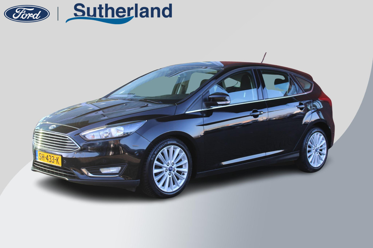 Ford Focus 1.0 EcoBoost 125 PK Titanium | Voorruitverwarming | Navigatie | Cruise Control | PDC V +A | Climate Control | 17 INCH Lichtmetalen Velgen