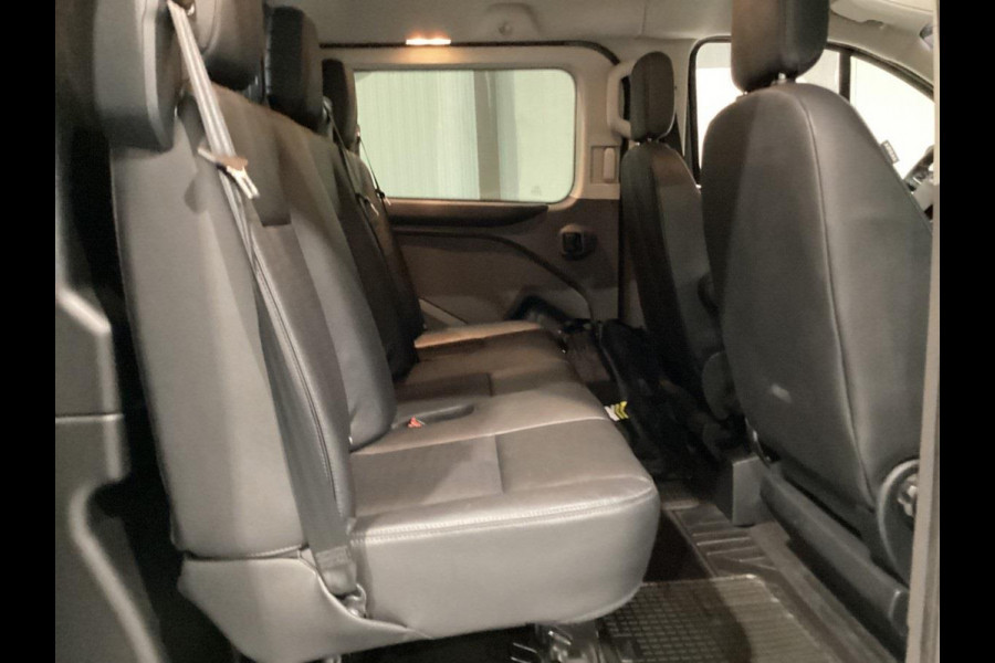 Ford Transit Custom 310 2.0 TDCI L1H1 Sport DC | BTW en BPM vrij (Marge) | 170pk Automaat | Dubbele cabine |  Navigatie | 2x Schuifdeur | Trekhaak | Bijrijdersstoel | Camera | Ook ideaal voor de particuliere klant i.v.m. geen BPM en BTW verplichting