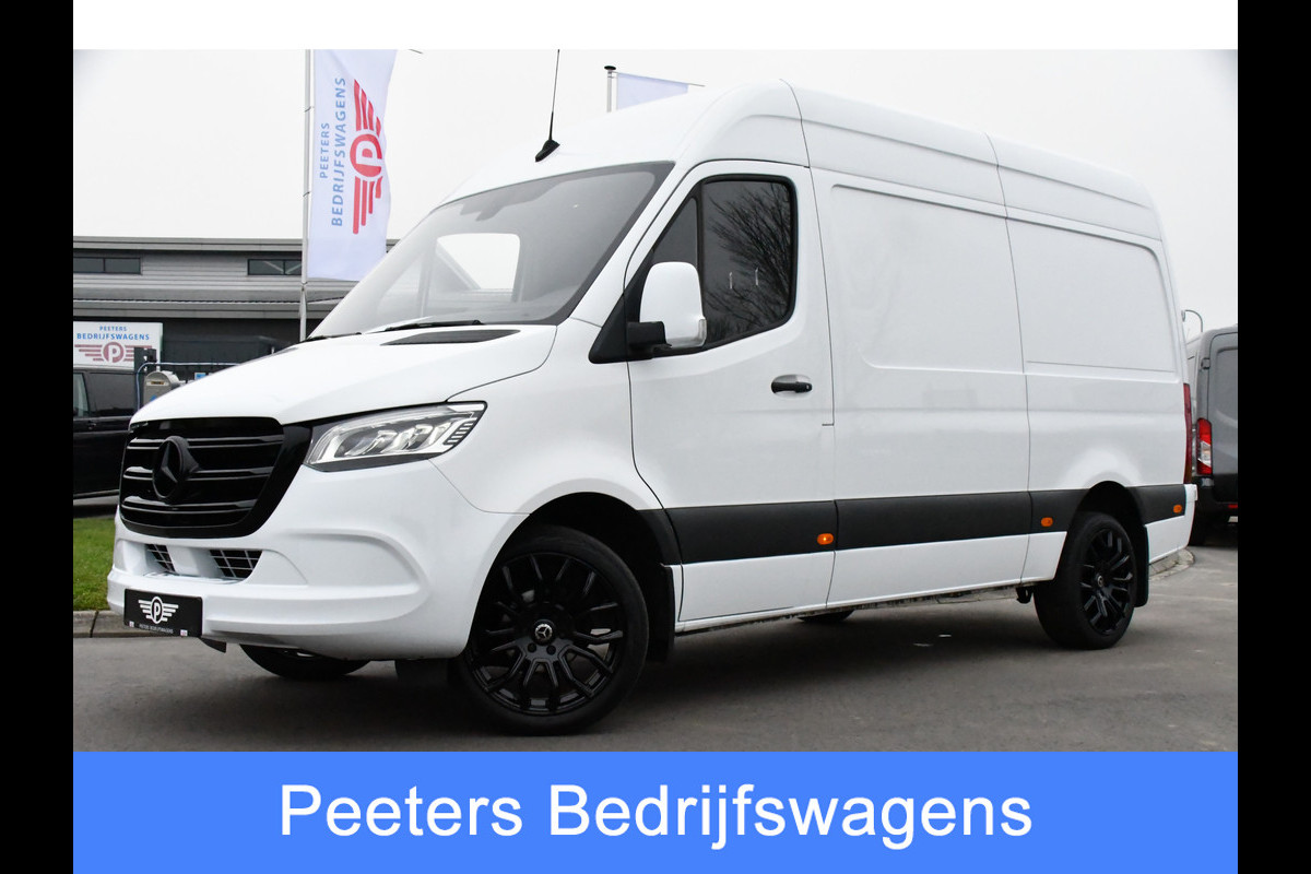 Mercedes-Benz Sprinter 317 1.9 CDI L2H2 RWD PB Edition! Cruise, Camera, Carplay, LED, Automaat, Leder, Trekhaak, 170PK, Multimedia, Sensoren, UNIEK!